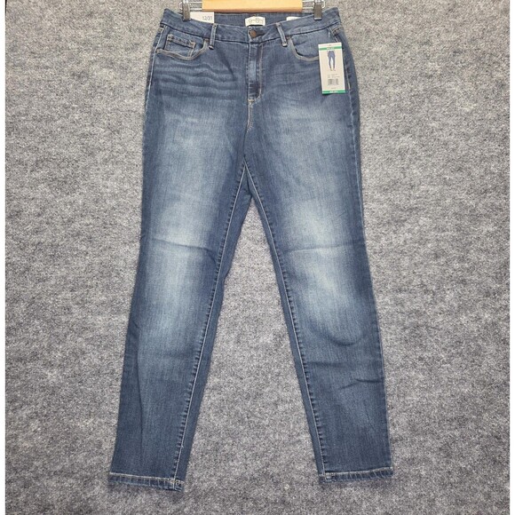 Jessica Simpson Jeans Womens 12/31 Blue High Rise Skinny Soft Sculpt Stretch - Picture 1 of 10